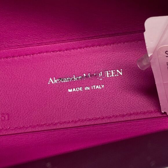 Alexander McQueen Skull Jeweled Mini Chain Hobo Bag - Picture 14 of 16